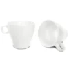 Tazza da caffè per hotel bianca