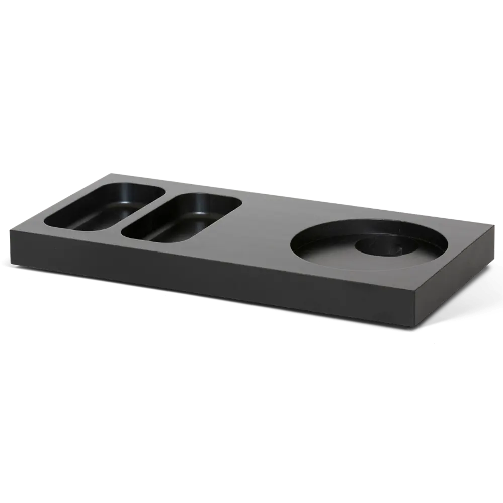 Small Welcome tray Black: Xanthic