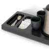 Small Welcome tray Black: Xanthic