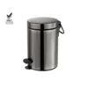 3L soft-close pedal bin for hotels – Gun metal brushed AB23 finish